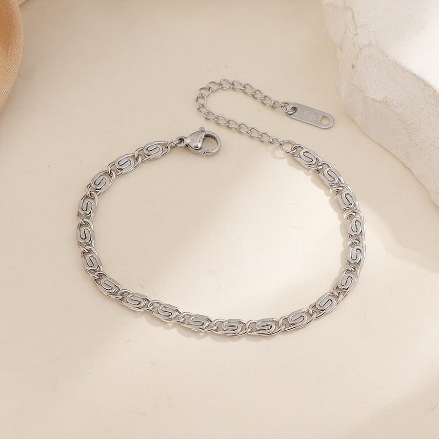 Nusa Braided Chain Bracelet