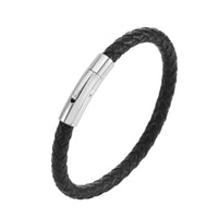 Valor Braided Leather Bracelet