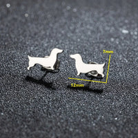 Dachshund Stud Earrings