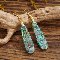 Marbled Soulstone Drop Earrings