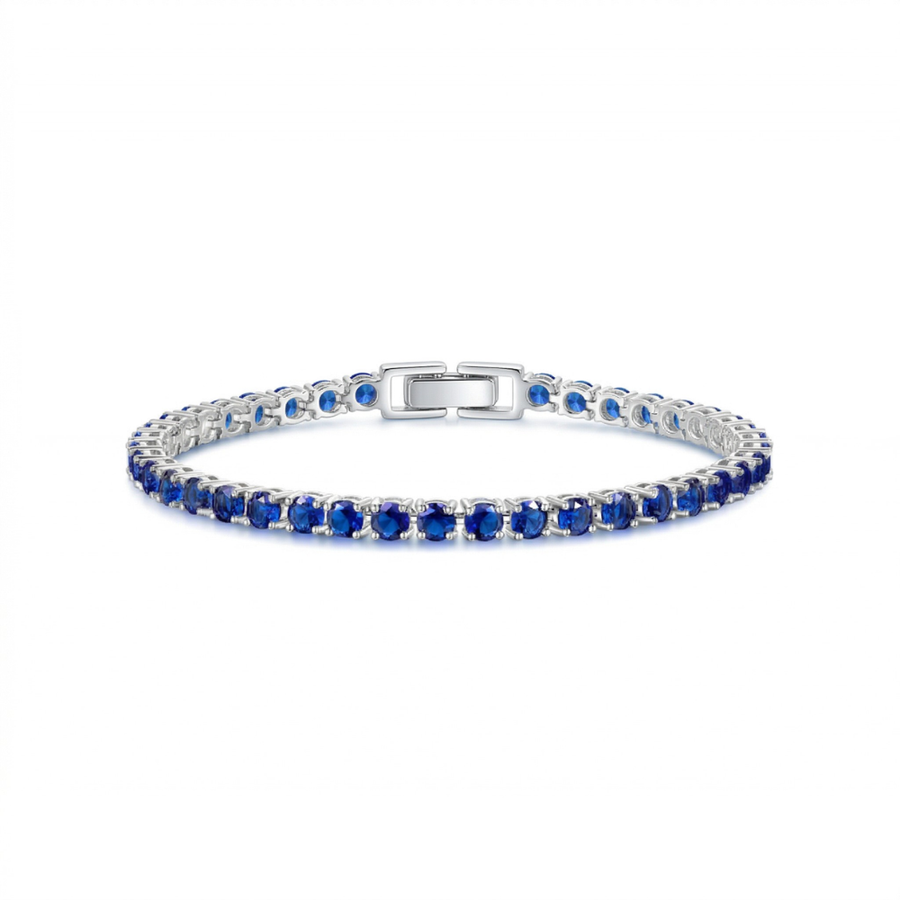 Sapphire Tennis Bracelet