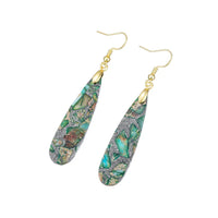 Marbled Soulstone Drop Earrings